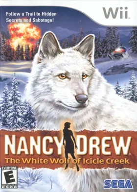 Nancy Drew - The White Wolf of Icicle Creek box cover front